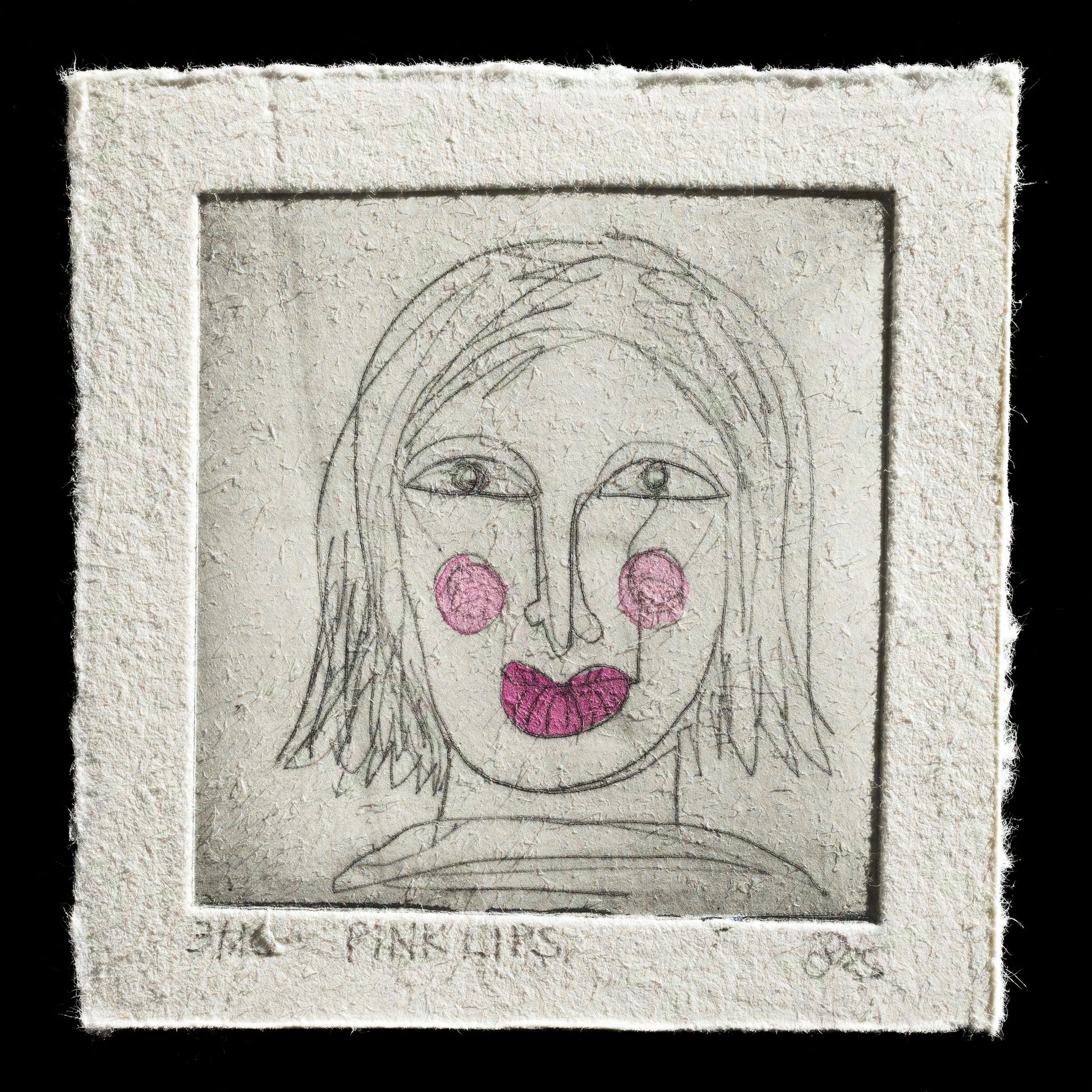 "Pink lips" by Britta Lange