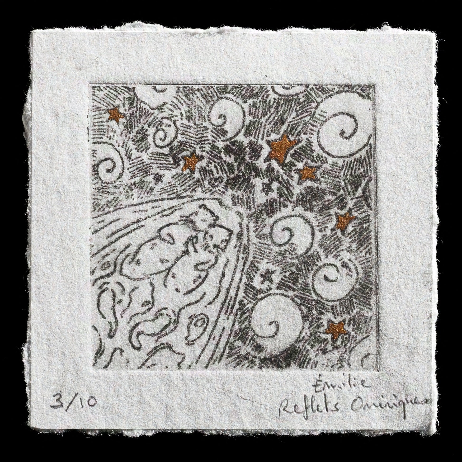 "Among the stars with you" by Emilie DELTORT - Reflets Oniriques