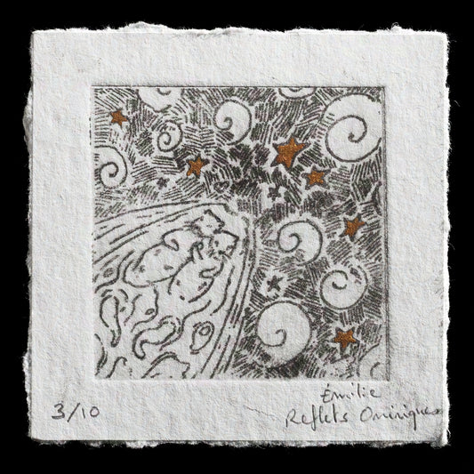 "Among the stars with you" by Emilie DELTORT - Reflets Oniriques