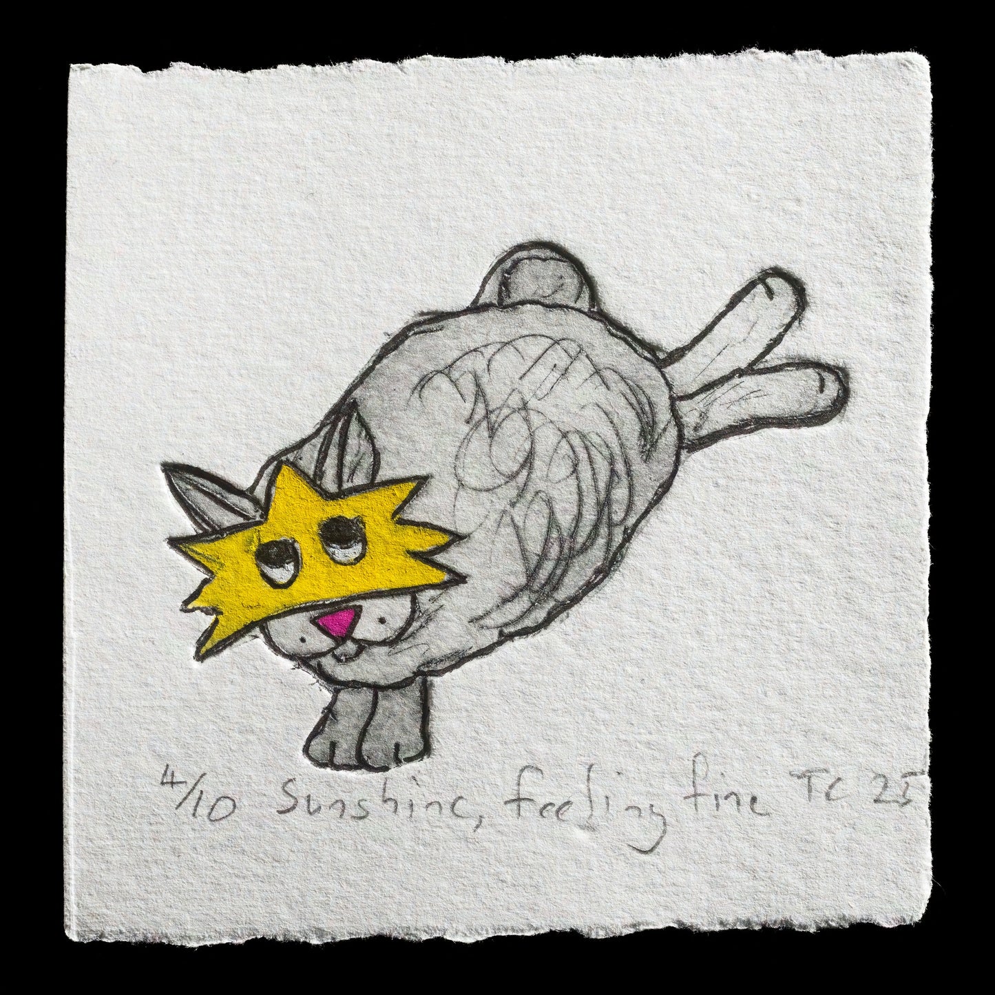 "Sunshine, feeling fine" by Tessa Chudy 