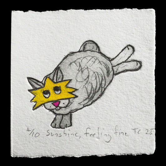 "Sunshine, feeling fine" by Tessa Chudy 