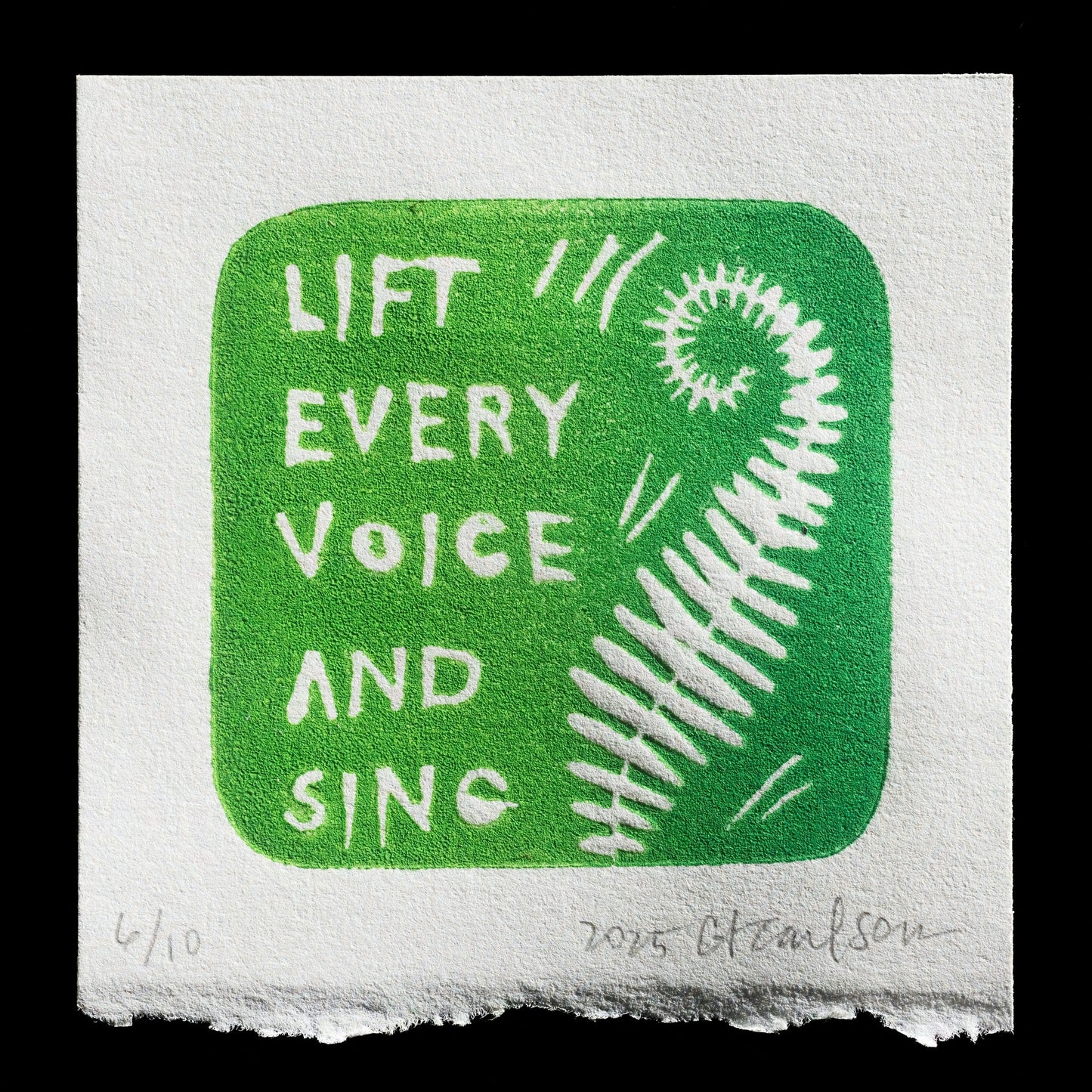 "Lift Every Voice and Sing" by Carrie Carlson