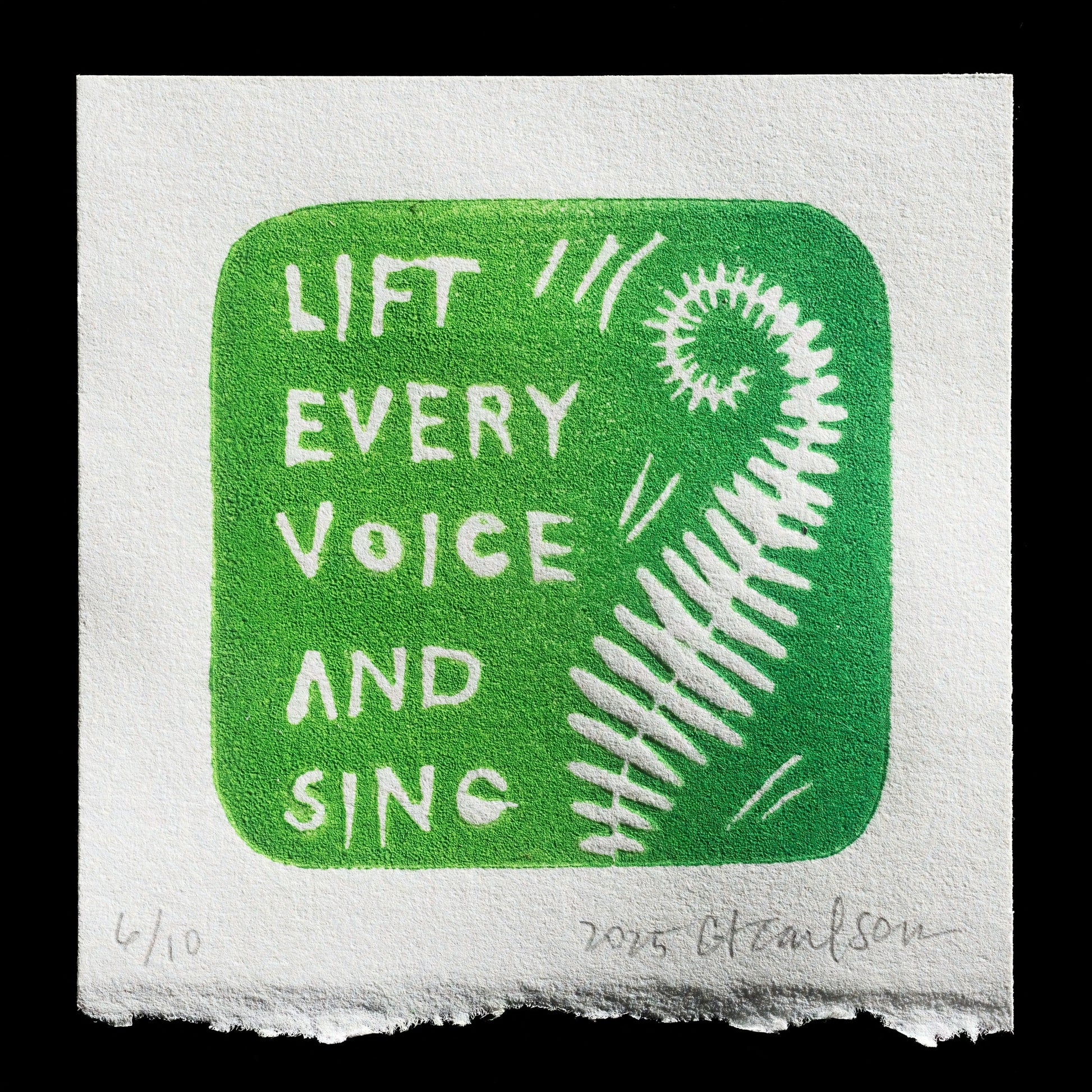 "Lift Every Voice and Sing" by Carrie Carlson