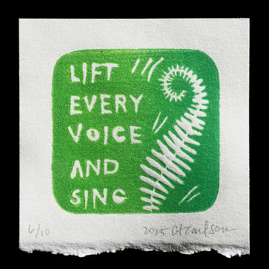 "Lift Every Voice and Sing" by Carrie Carlson