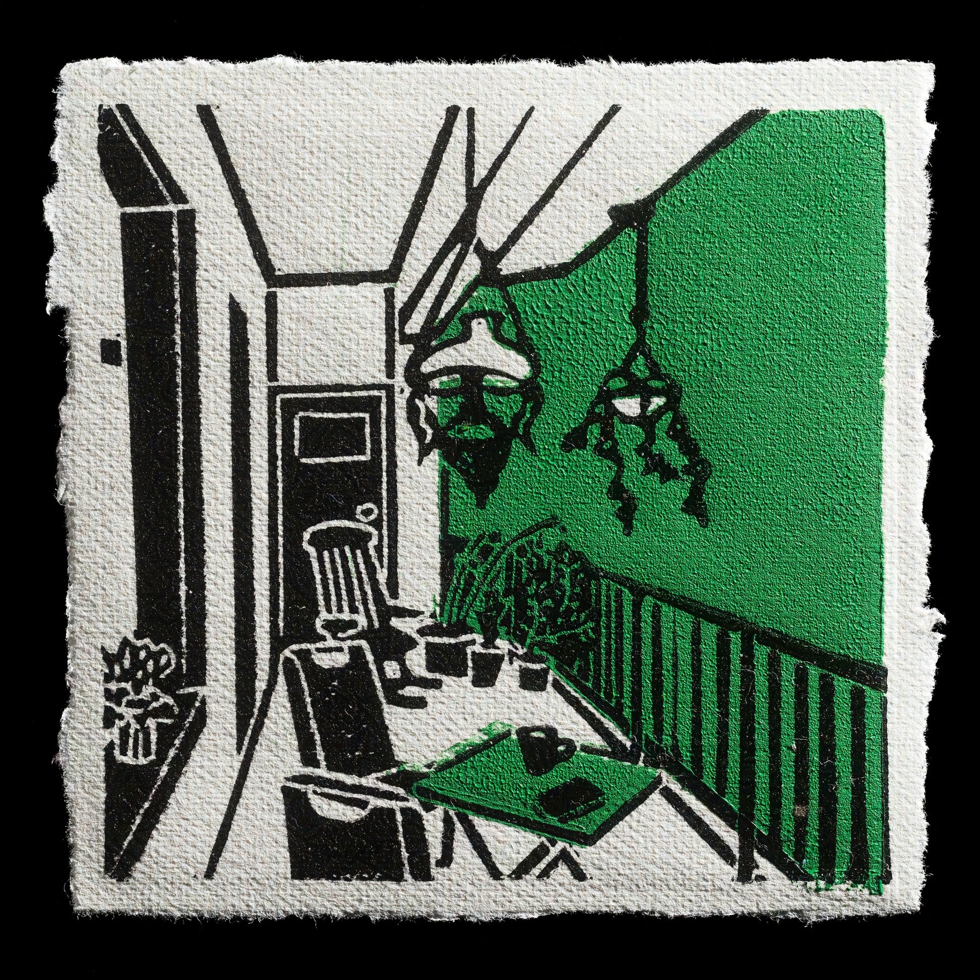 "Courtyard balcony" by Tristan Lee