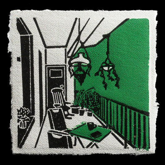"Courtyard balcony" by Tristan Lee