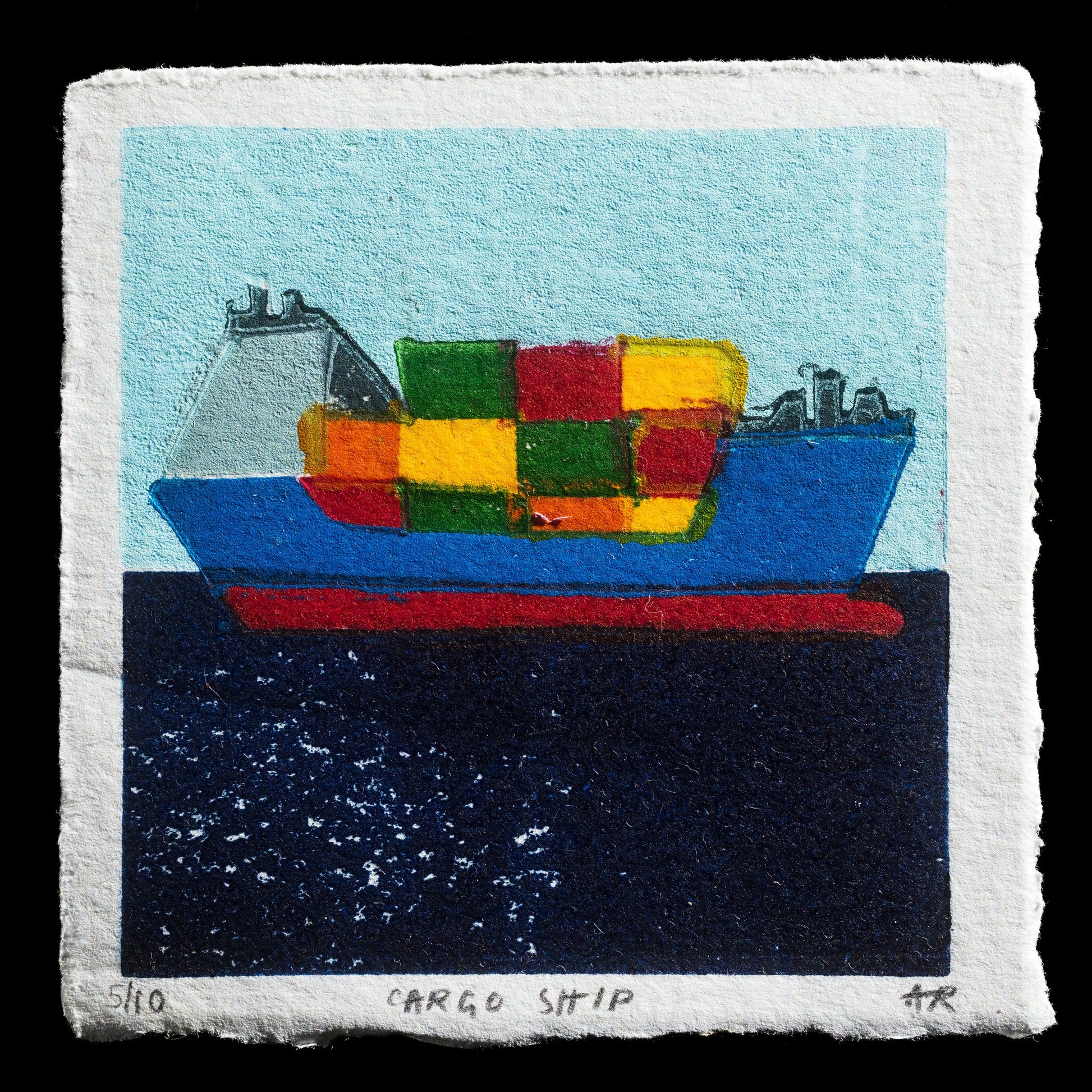 "Cargo Ship" by Anna Robinson