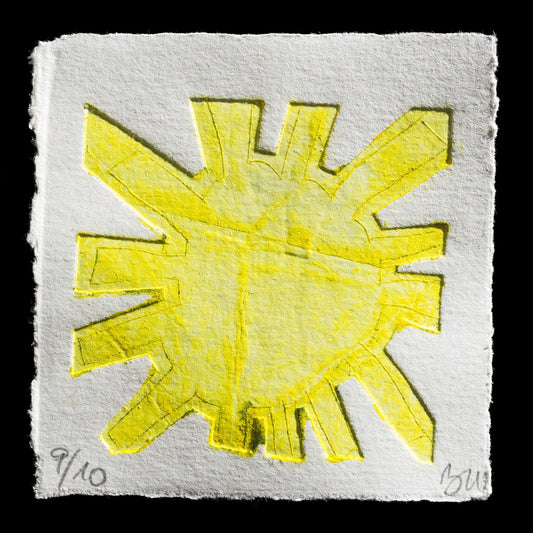 "Gelbe Sonne " by Brigitte Münch 