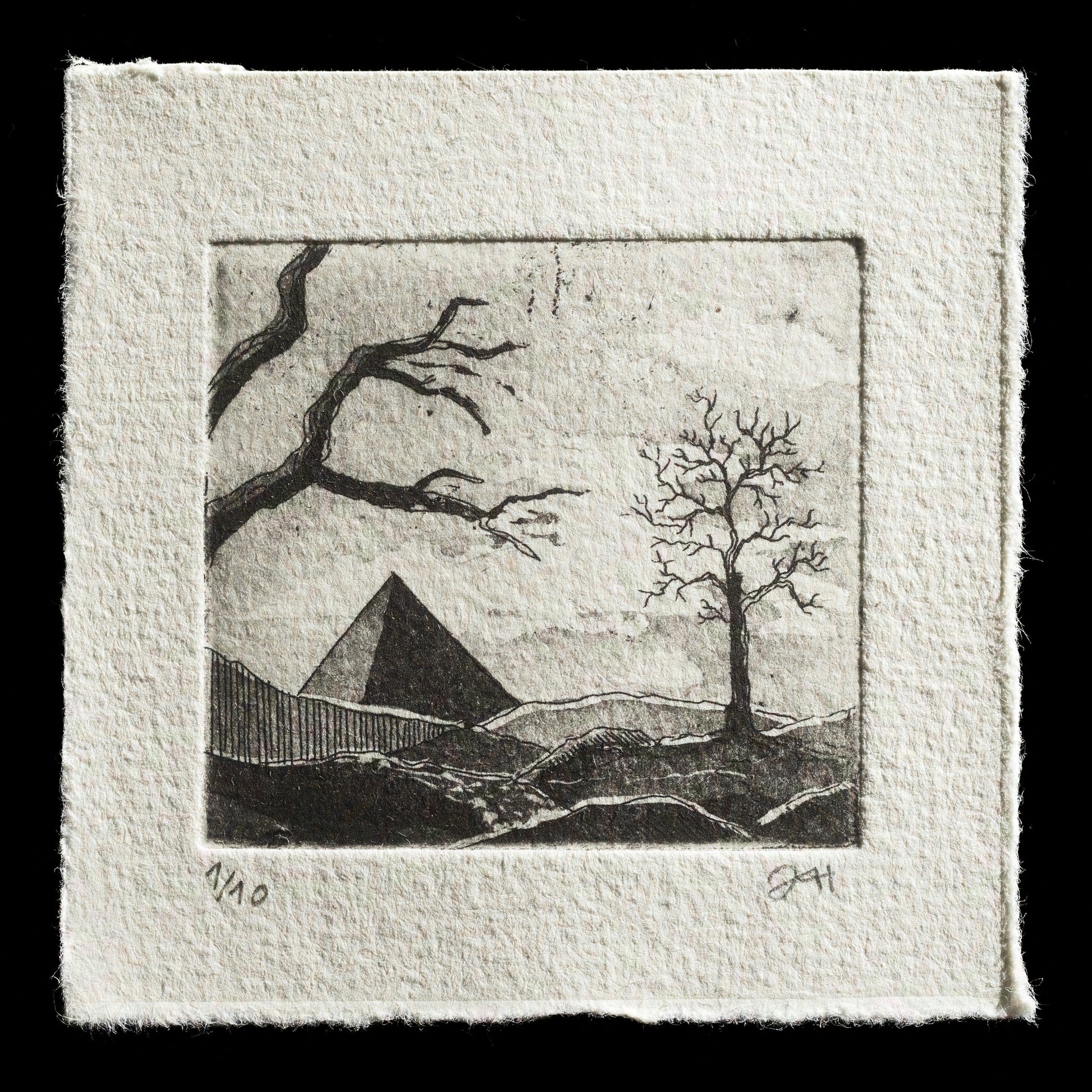 "wie der Baum zur Pyramide kam." by Julian Herstatt