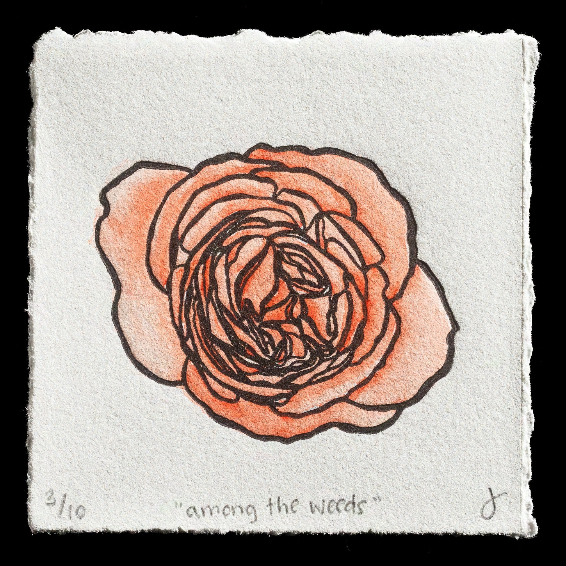 "among the weeds " by Jenna Williamson