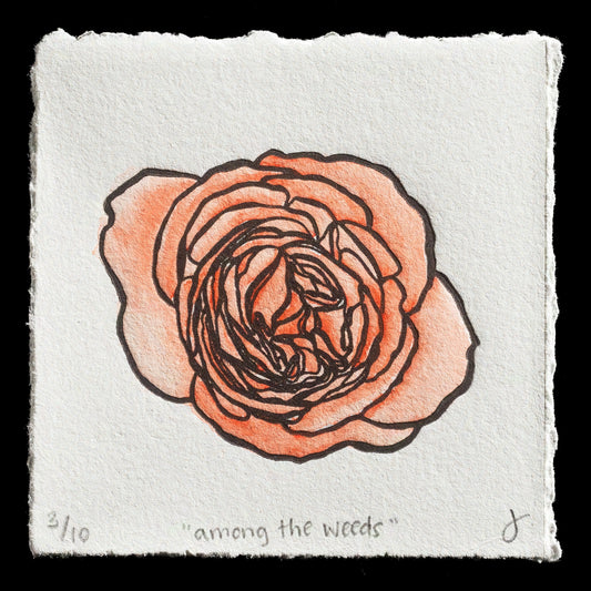 "among the weeds " by Jenna Williamson