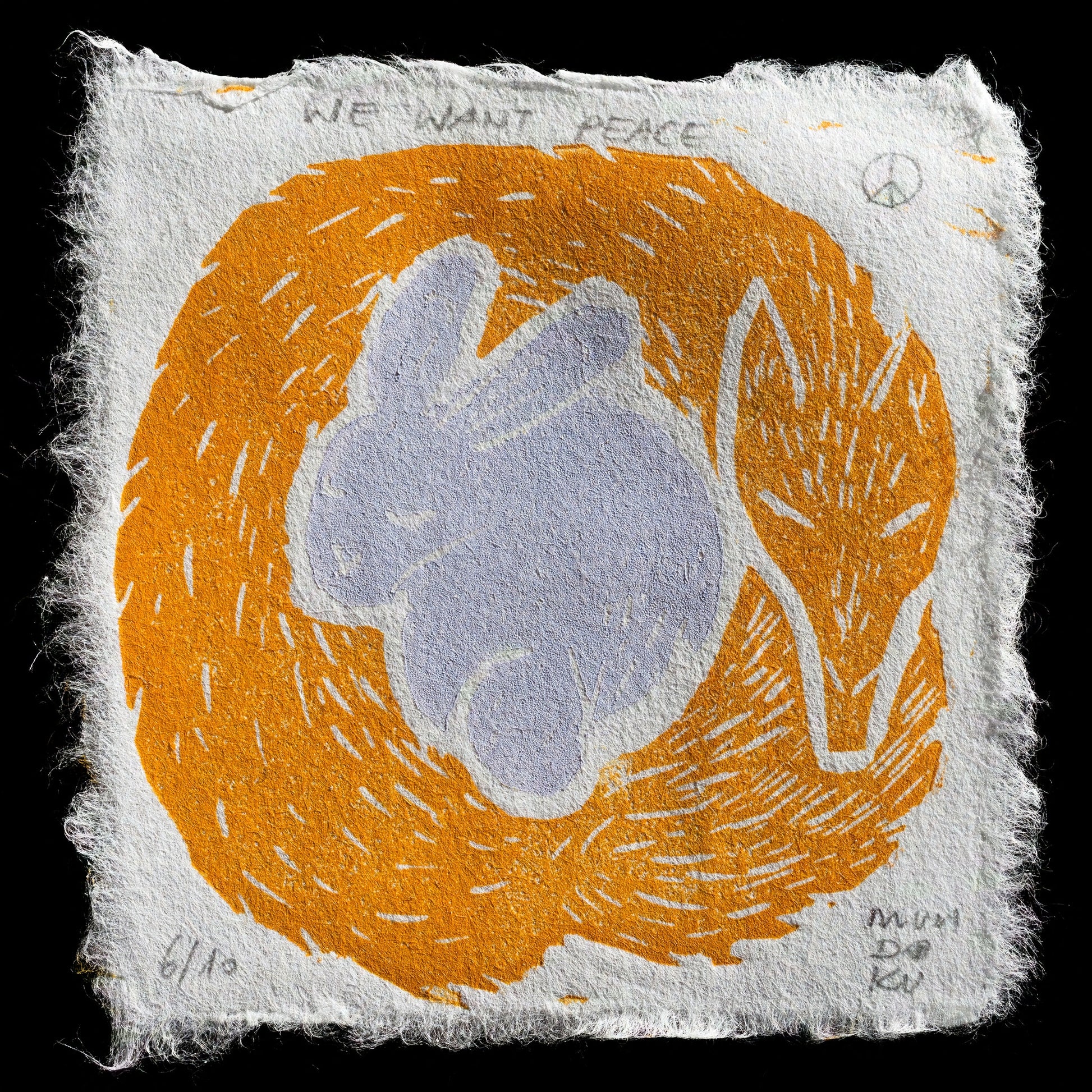 "We want peace" by mundoku