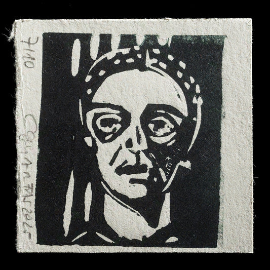 "Portrait of the Artist as an elderly woman" by Cornelia Gyárfás