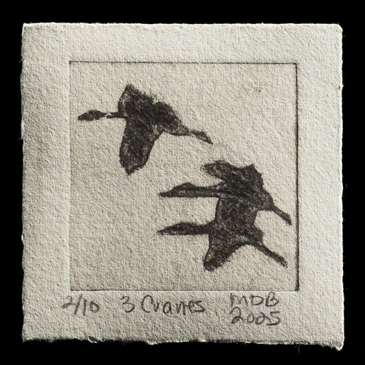 "3 Cranes" by Marshelle Broadwell 
