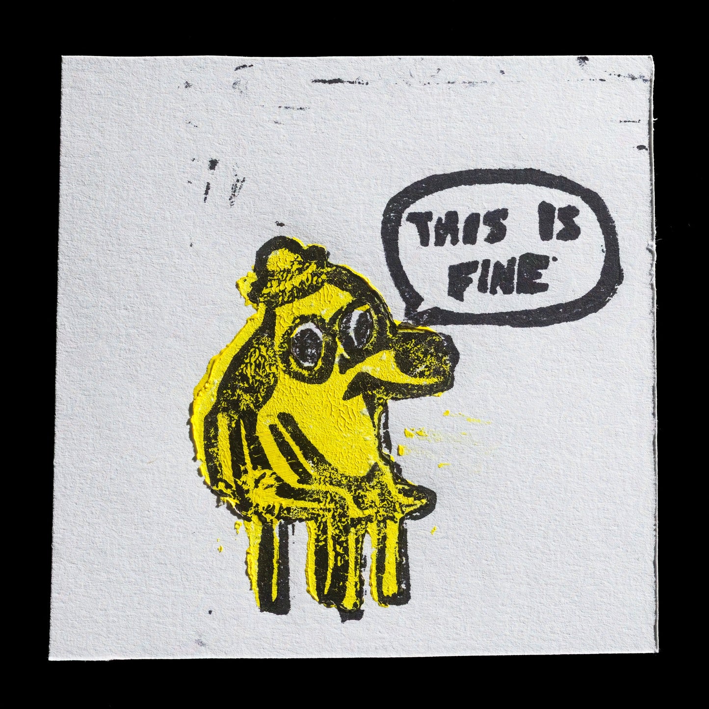 "This is fine" by Felix Nienaber