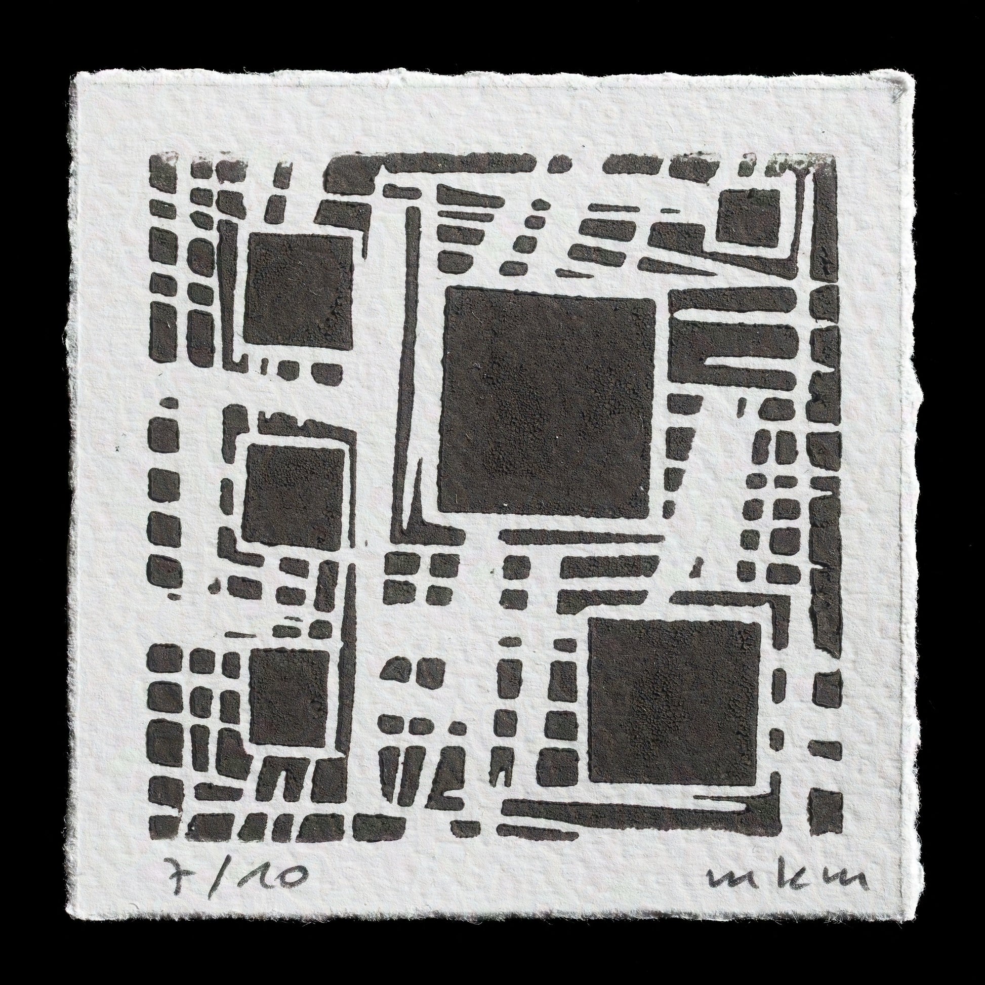 "Different squares" by Manfred Metzen