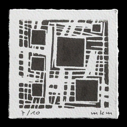 "Different squares" by Manfred Metzen
