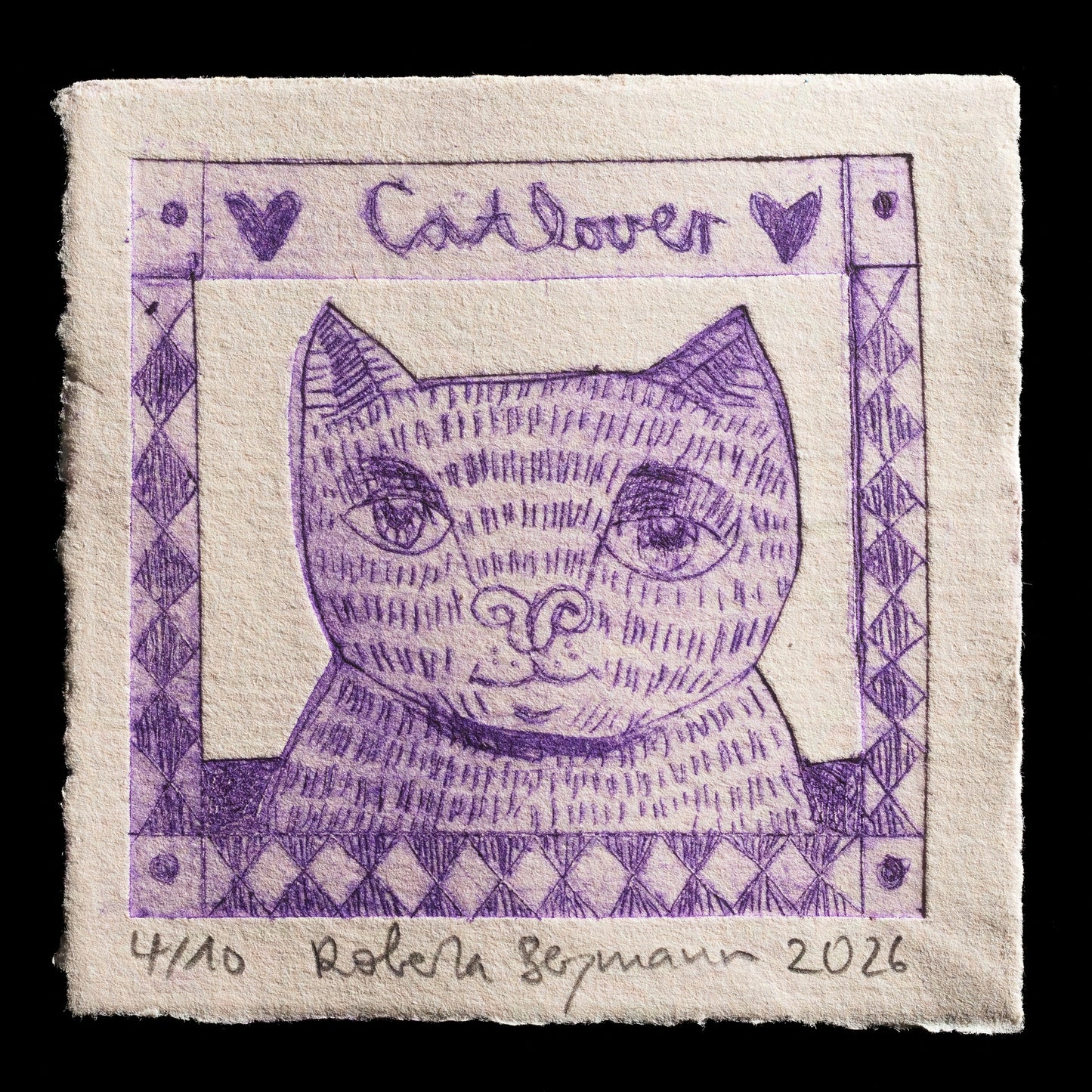 "Catlover" by Roberta Bergmann