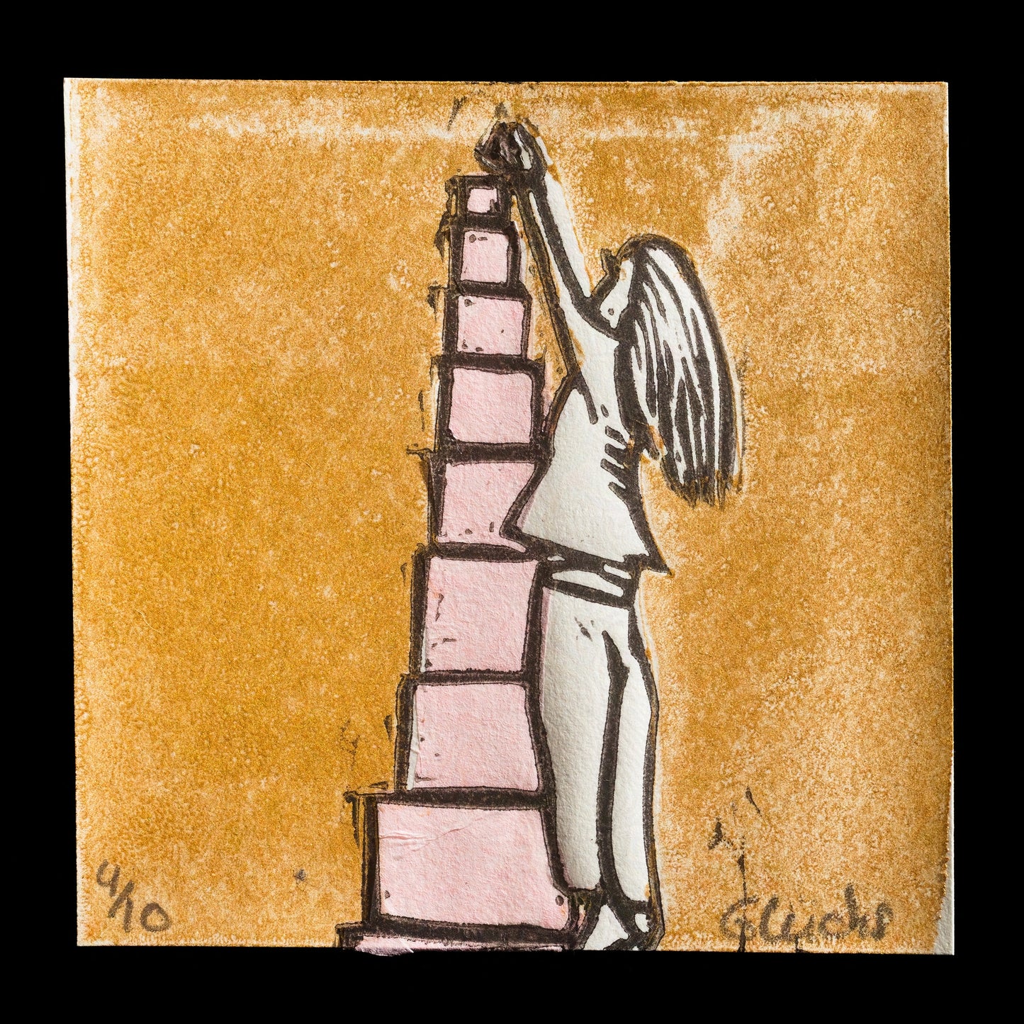 "The child is the builder of the man." by Lisa Glücks 
