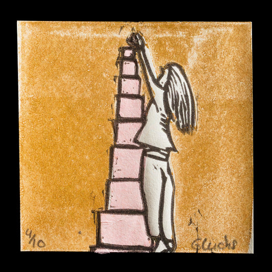 "The child is the builder of the man." by Lisa Glücks 
