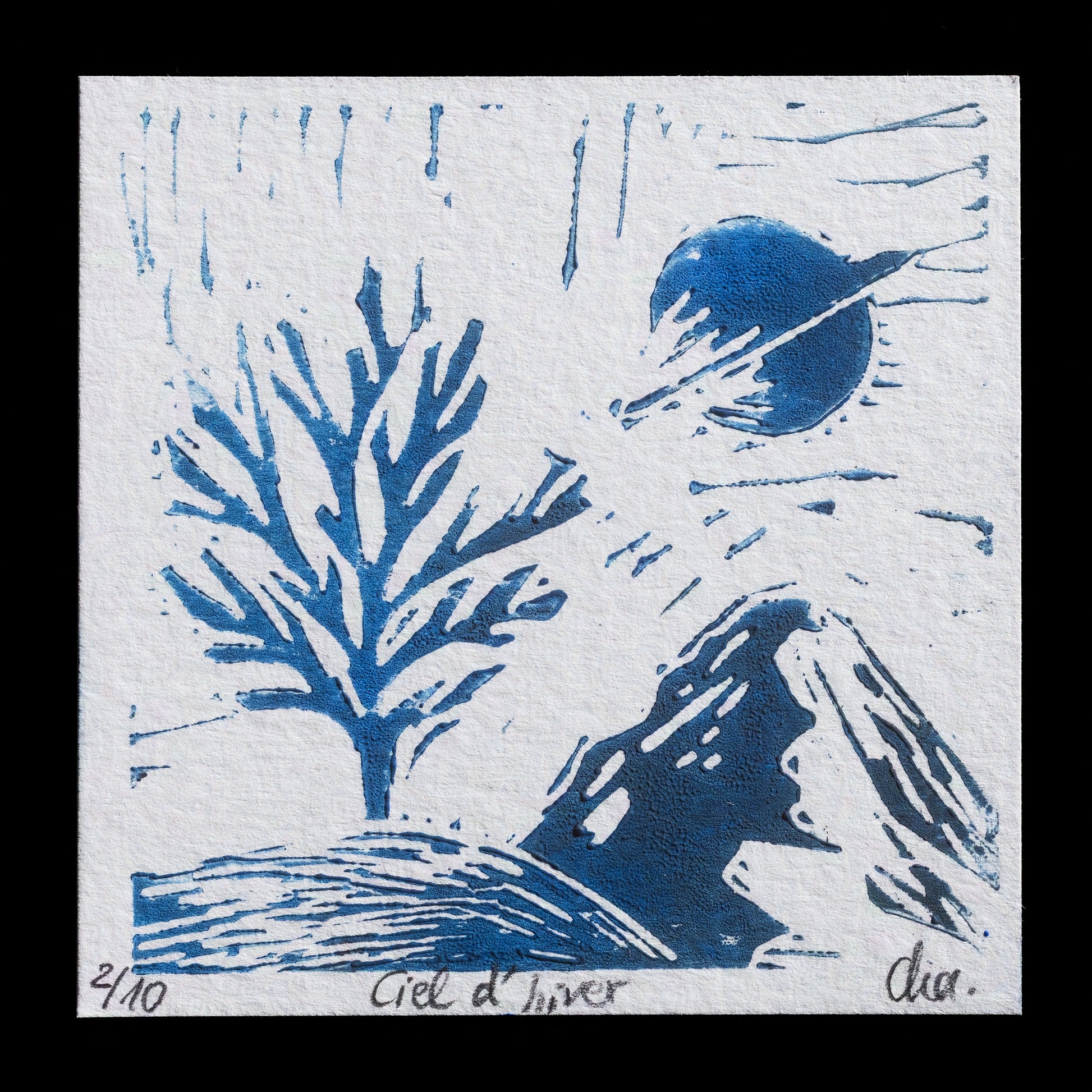 "Ciel dhiver" by Cha