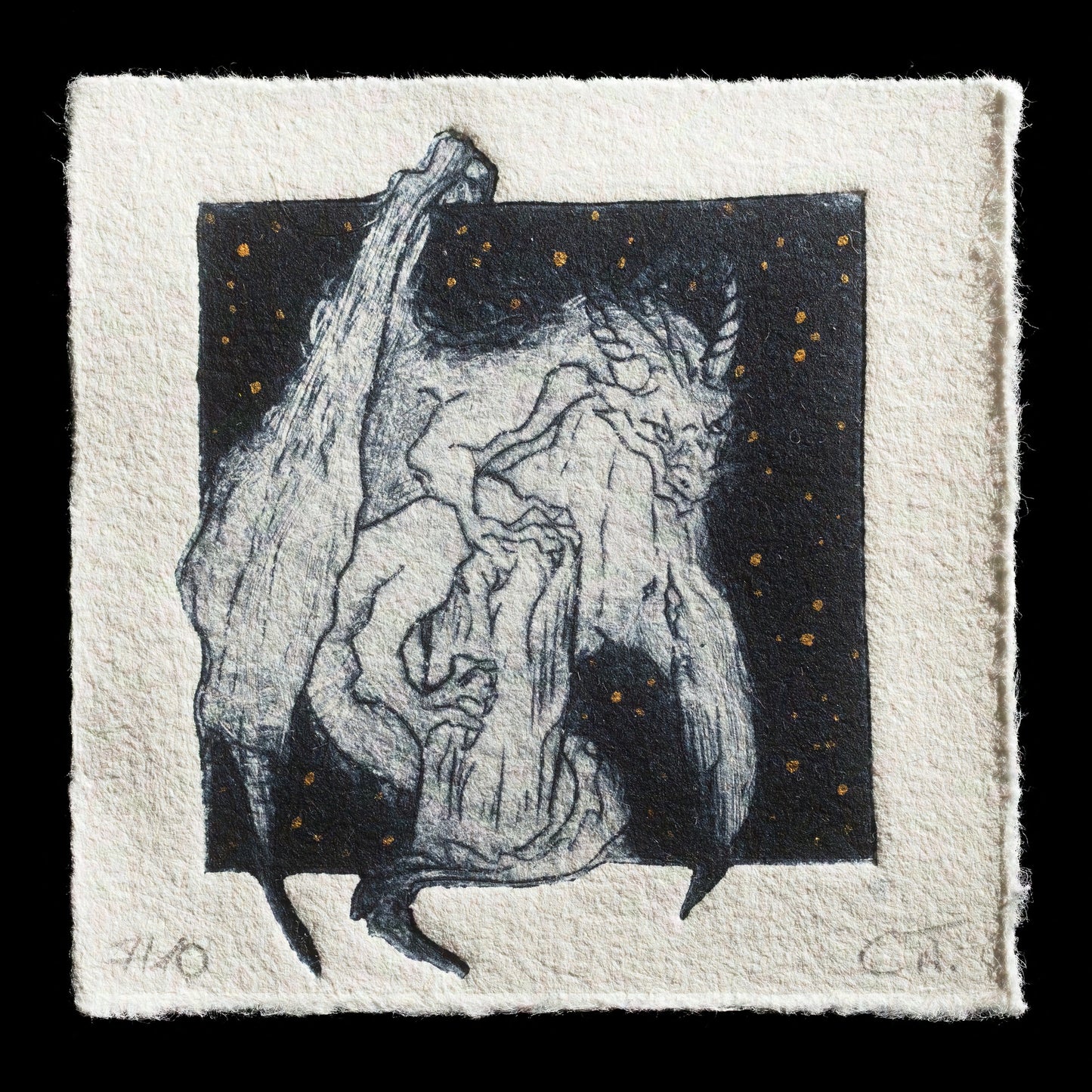 "Dragon in the Starry Night" by Charlotte Teichmann