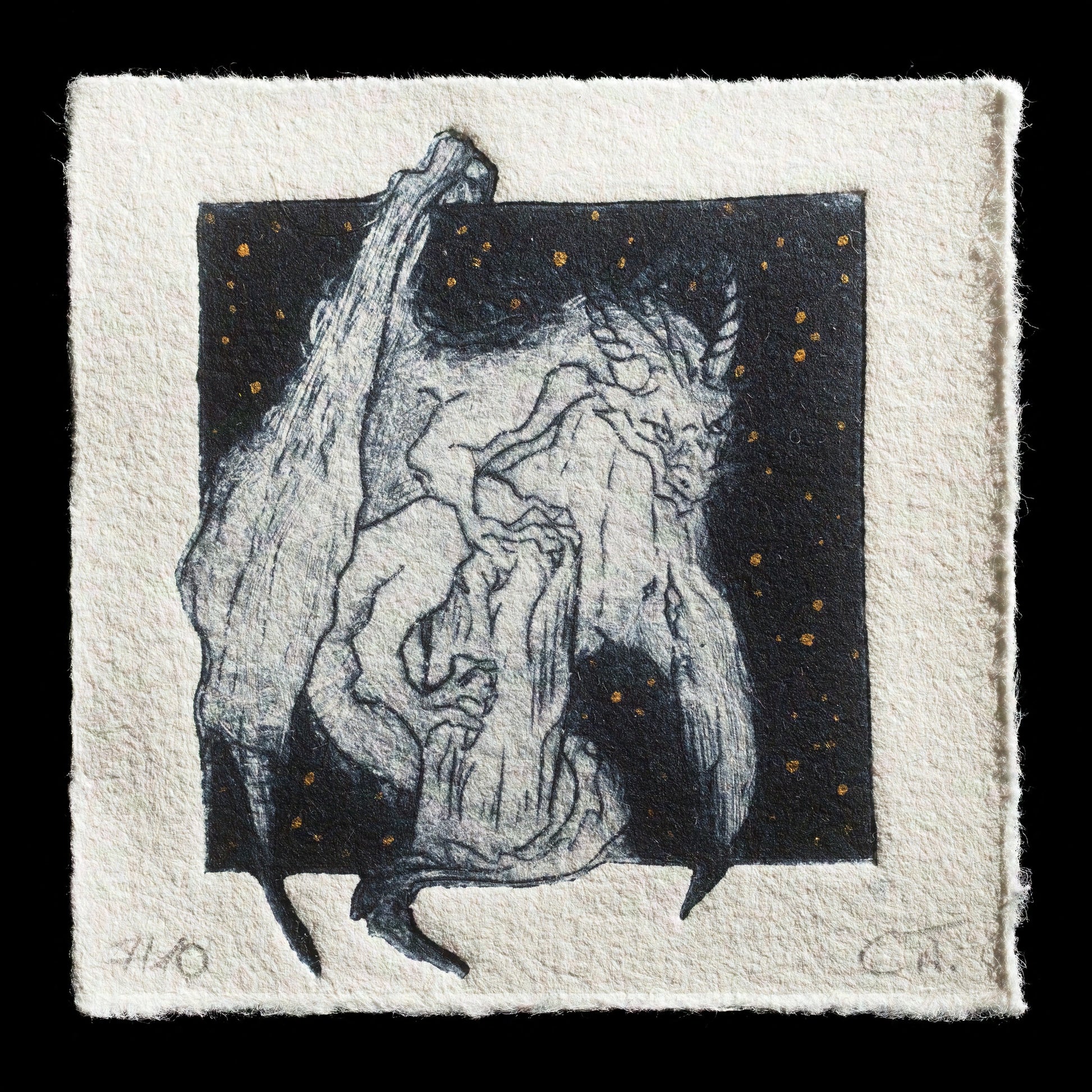 "Dragon in the Starry Night" by Charlotte Teichmann