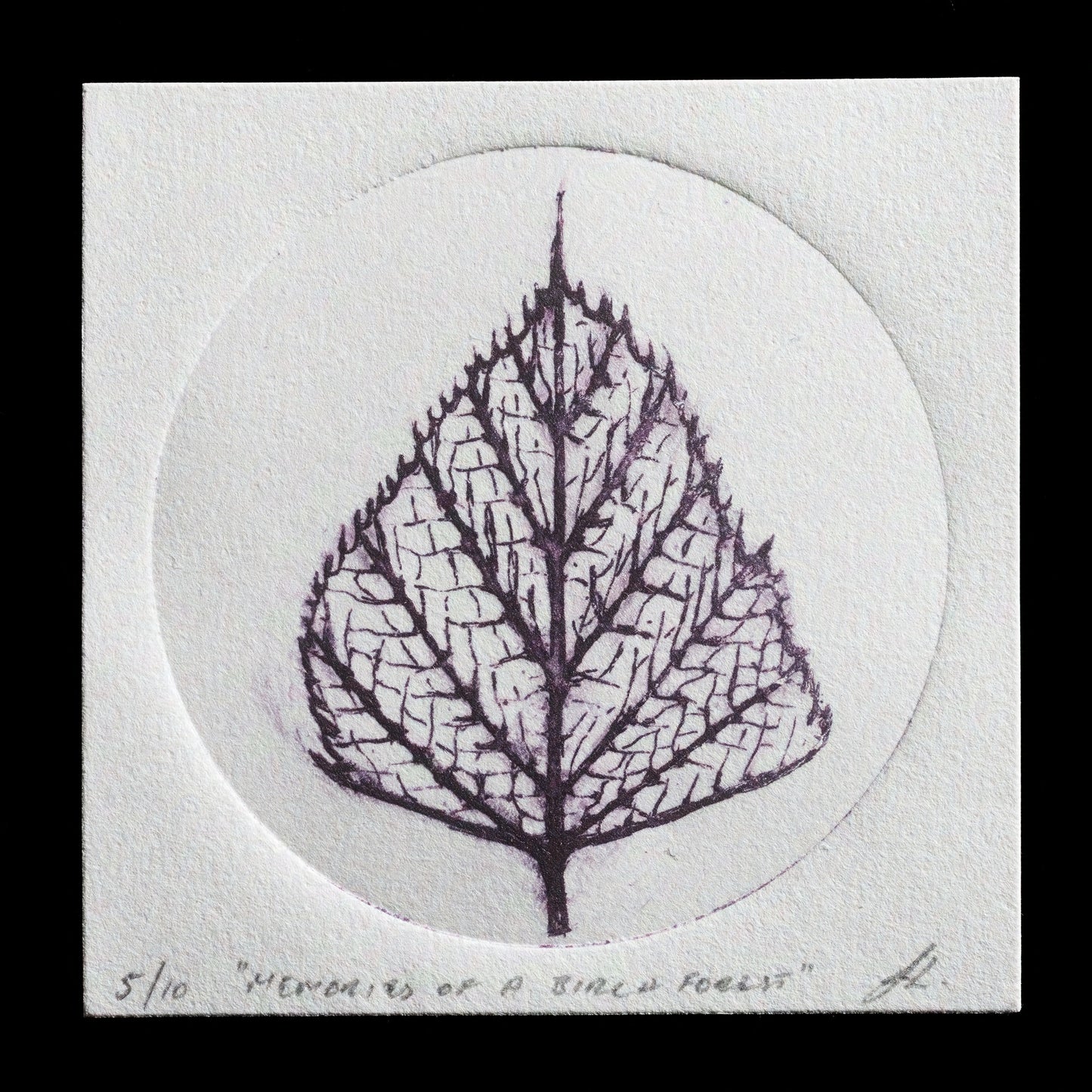"Memories of a birch forest" by Isabella J. von Lichtan
