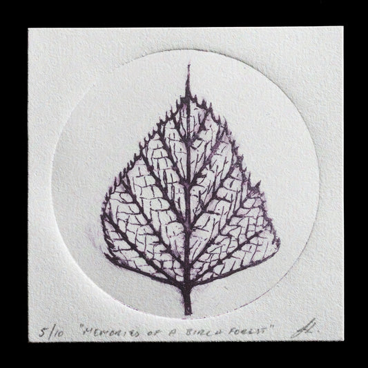 "Memories of a birch forest" by Isabella J. von Lichtan