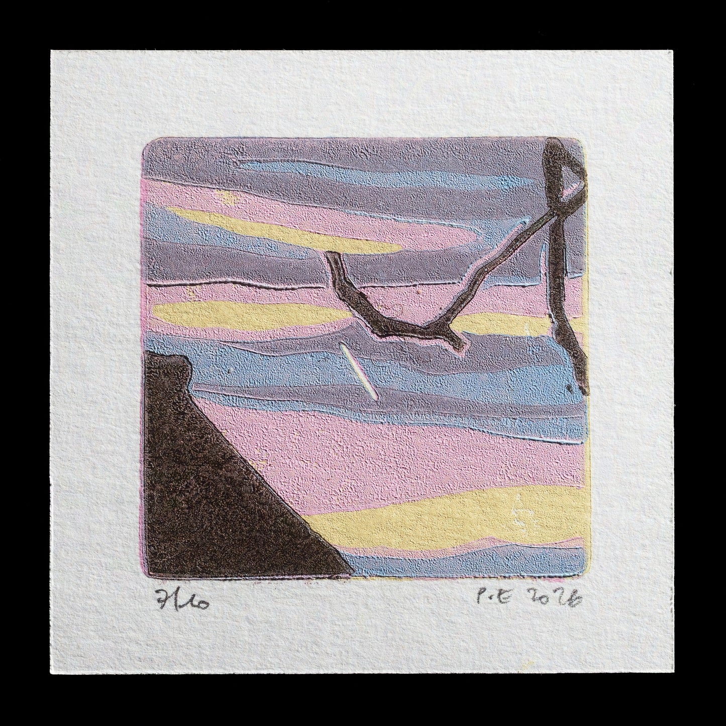 "a piece of sky" by pascale Etchecopar