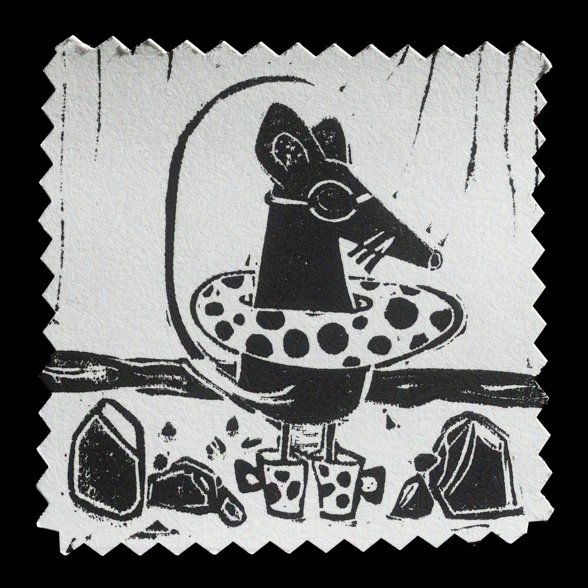 "Ready Rat on a Rocky Shore" by Erin Croft Graves