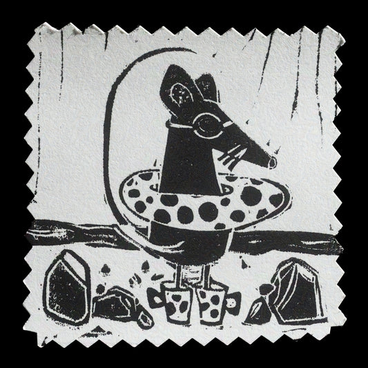 "Ready Rat on a Rocky Shore" by Erin Croft Graves