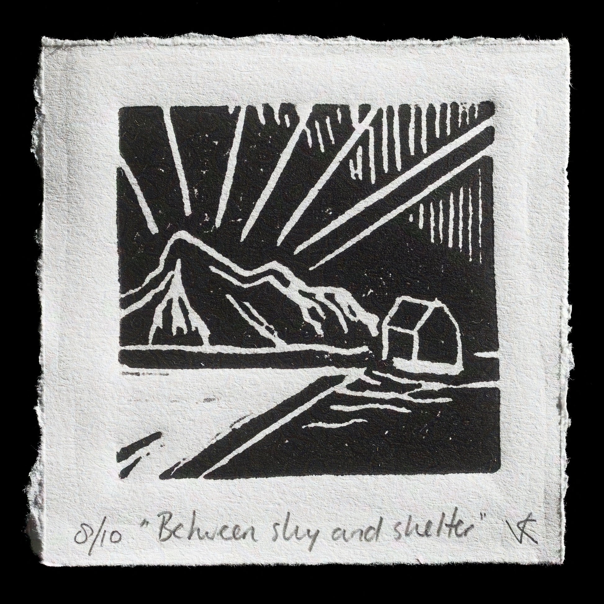 "Between sky and shelter" by Veronique Kleinjan