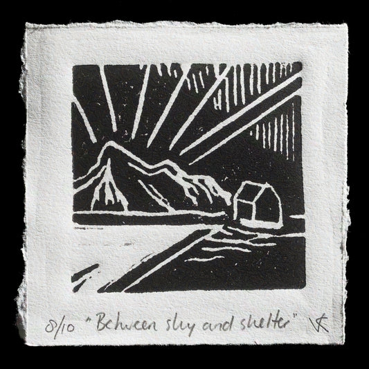 "Between sky and shelter" by Veronique Kleinjan