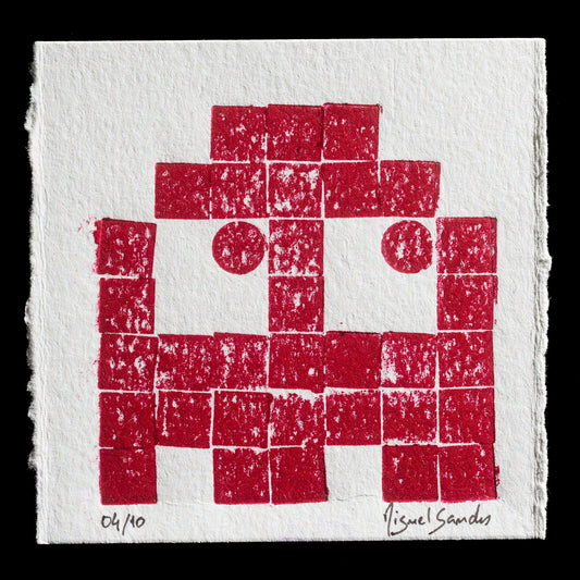 "Lego Pac-Man Ghost" by Miguel Sanches