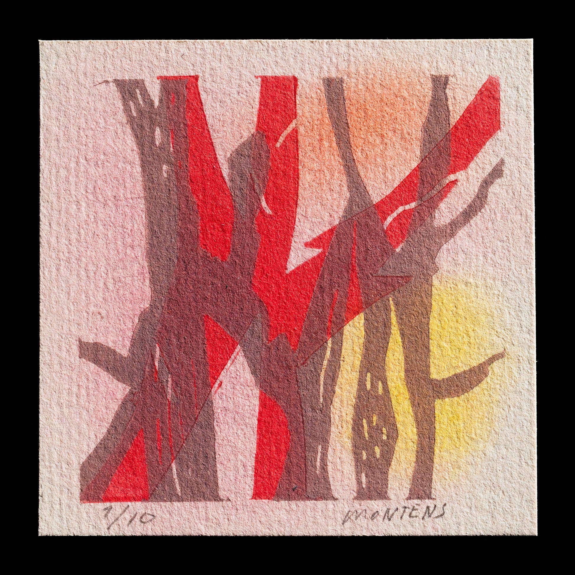 "forest light " by Judith Montens