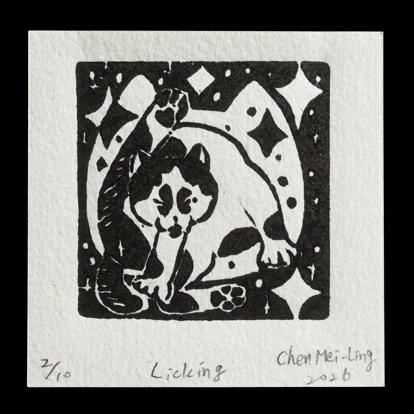 "Licking " by CHEN MEI LING