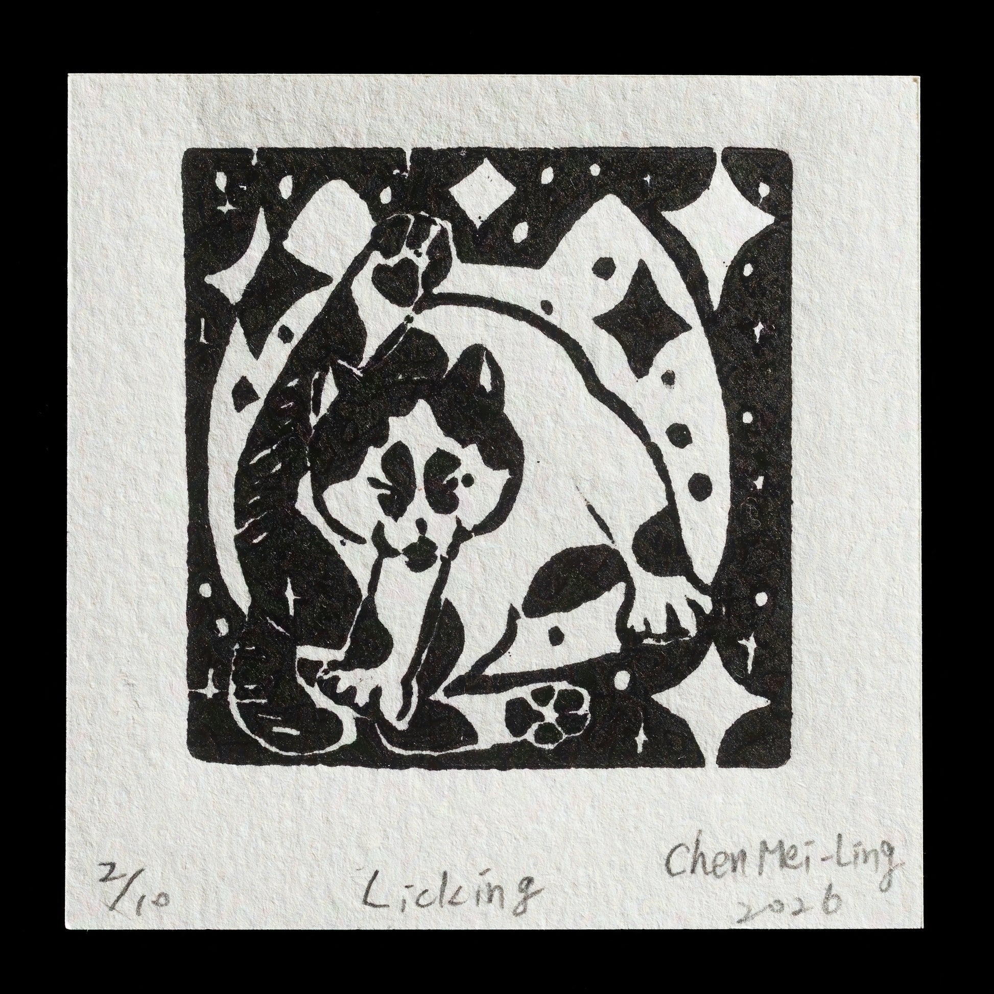 "Licking " by CHEN MEI LING