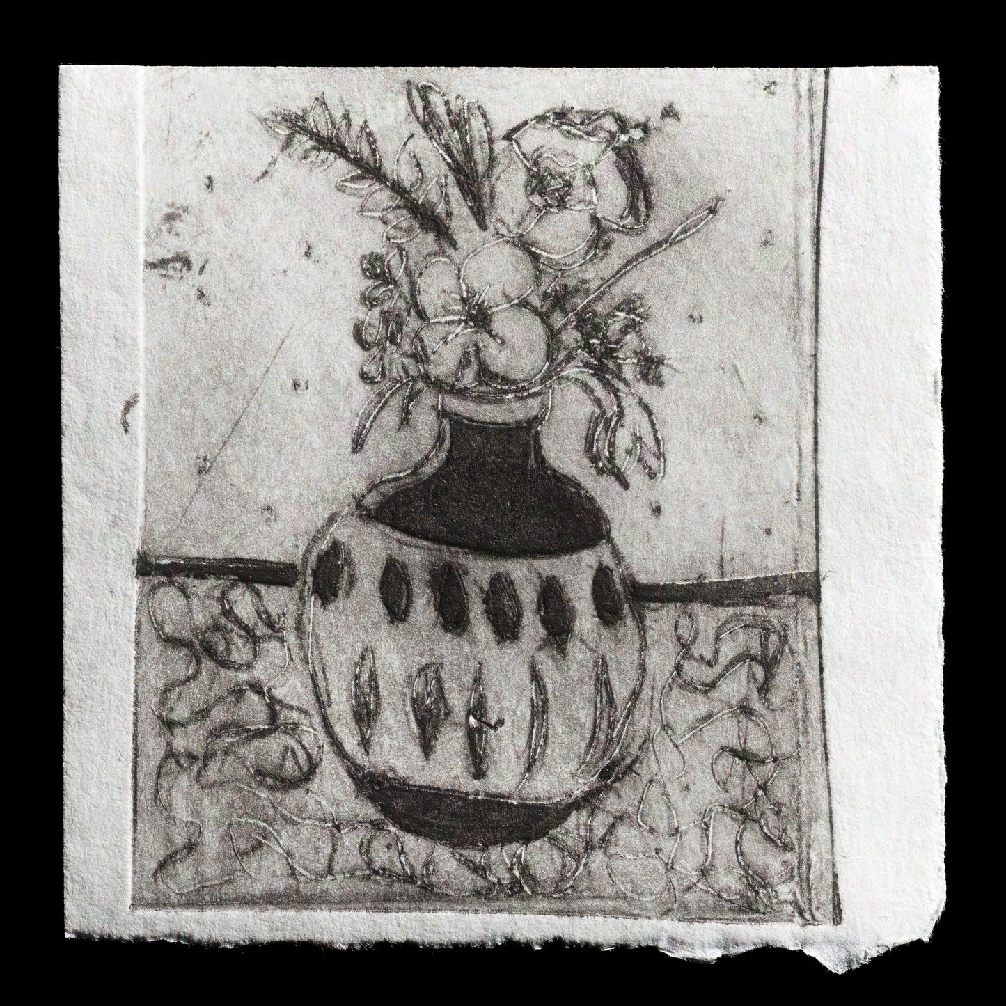 "Still Life with Carved Pot" by Tippi Polo