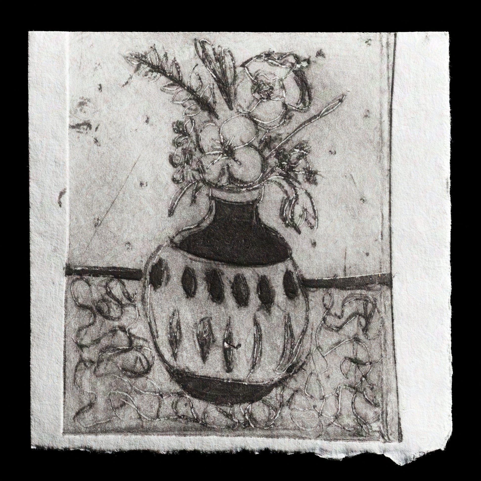 "Still Life with Carved Pot" by Tippi Polo