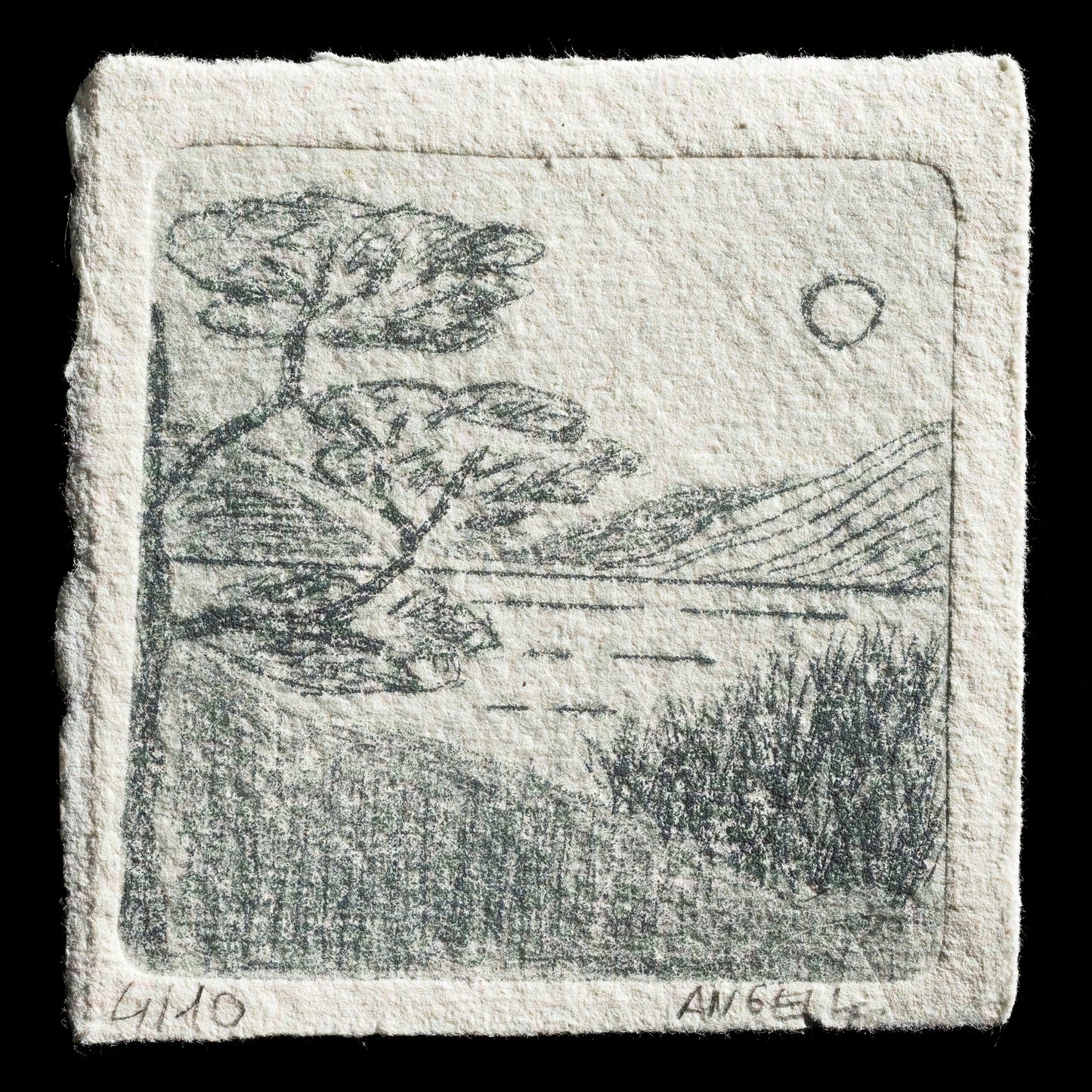 "paysage" by ANGEL K. (Angélique Fournier)